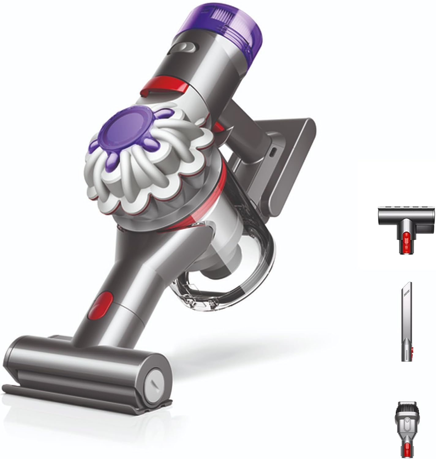 Dyson Car Boat aspiradora de Mano - hasta 50 min de autonomía, Plata-Sereneota