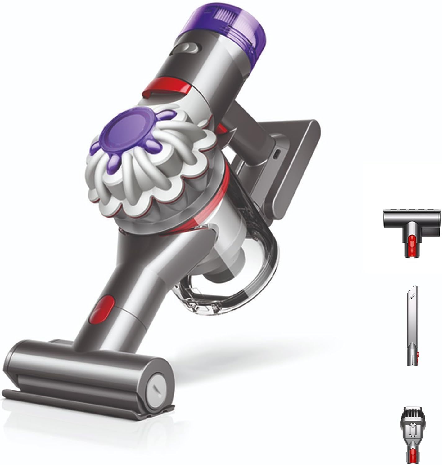 Dyson Car Boat aspiradora de Mano - hasta 50 min de autonomía, Plata-Sereneota