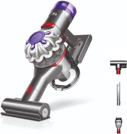 Dyson Car Boat aspiradora de Mano - hasta 50 min de autonomía, Plata-Sereneota