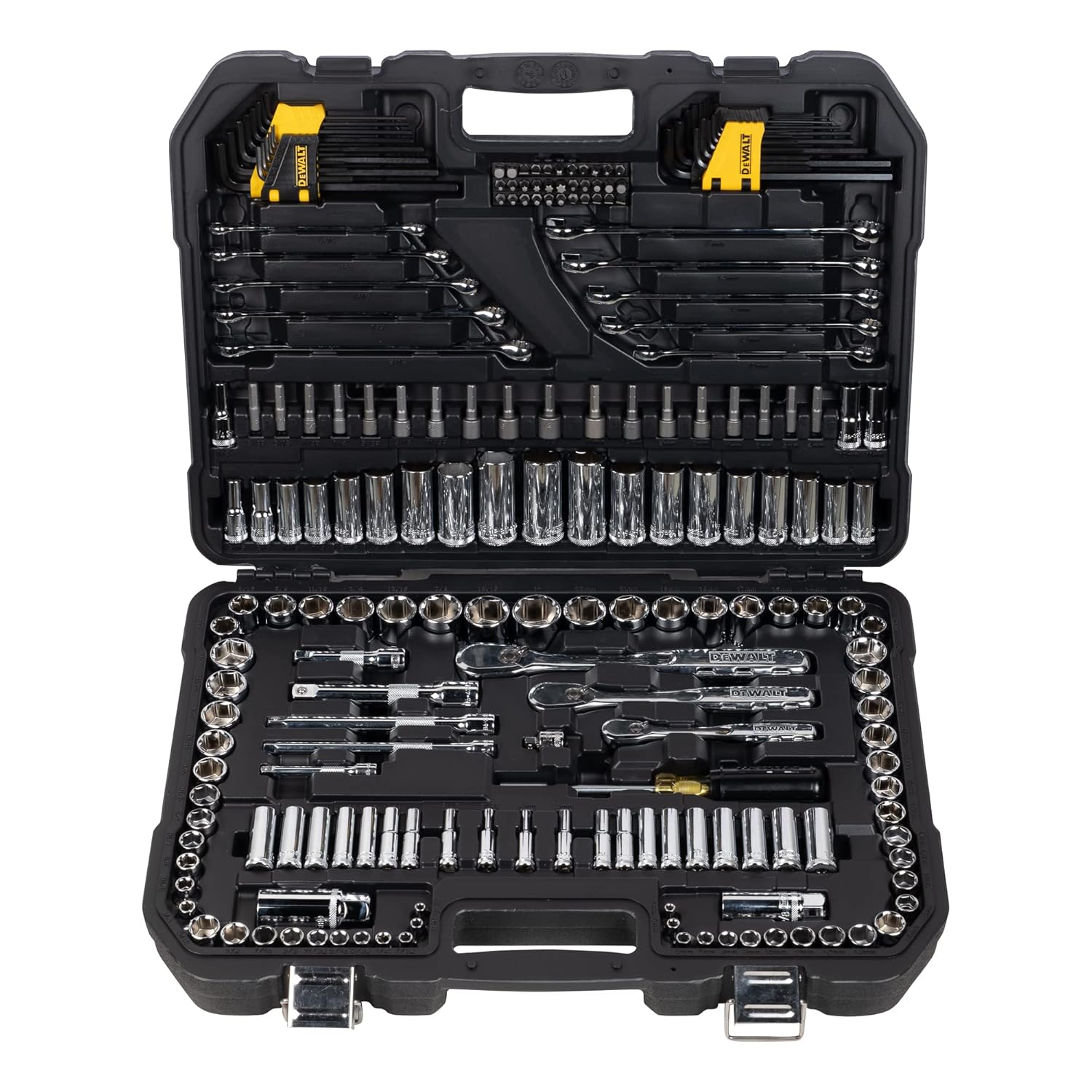 DEWALT DWMT81534-1 - Juego de herramientas mecánicas con funda de transporte duradera-Sereneota