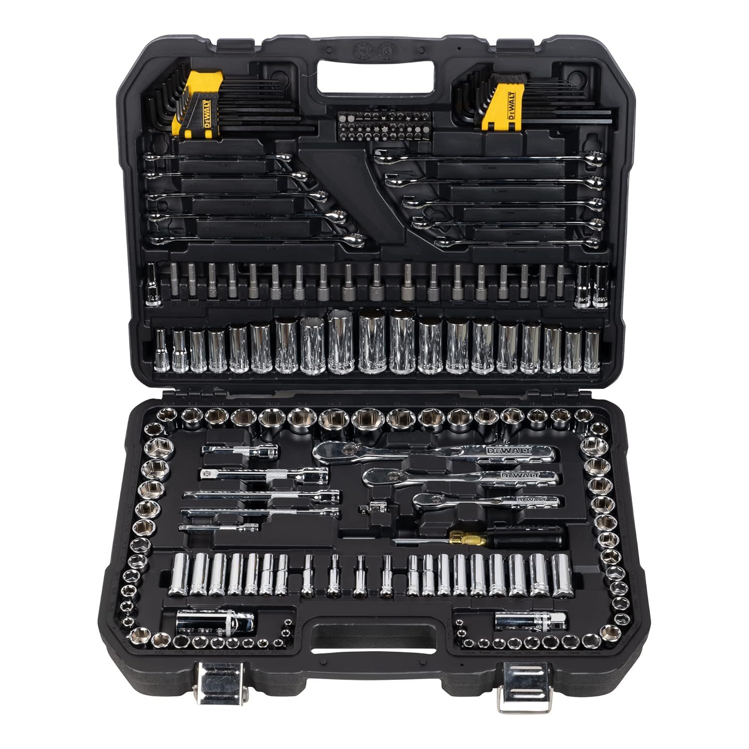 DEWALT DWMT81534-1 - Juego de herramientas mecánicas con funda de transporte duradera-Sereneota