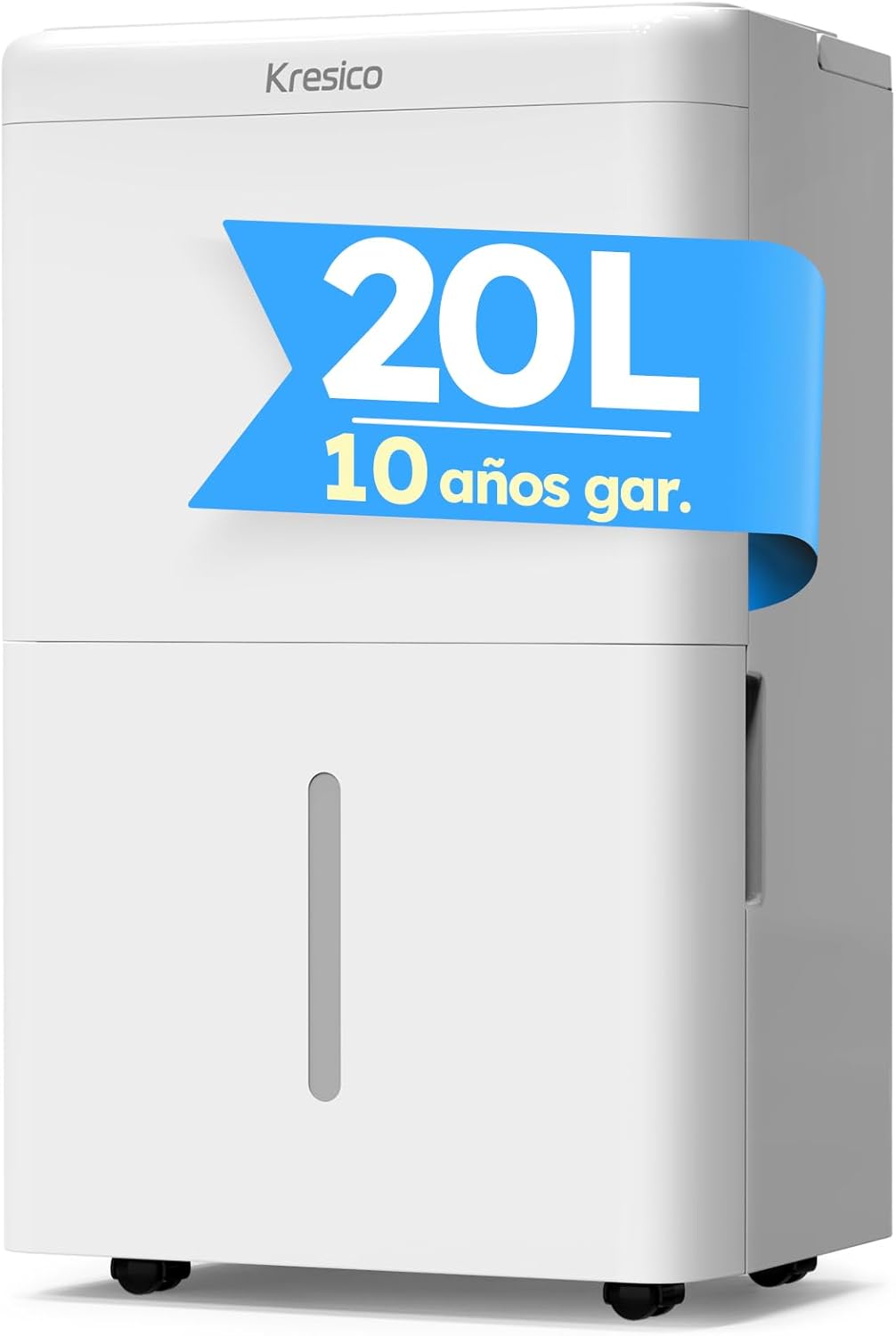 Deshumidificador 20Ldía, Deshumificadores de humedad, Cobertura 150m350m2 desumidifador, Deshumidificador silencioso electrico con Temporizador, Depósito extraíble-Sereneota