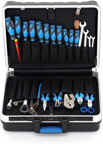 GEDORE Surtido de herramientas, Juego de 100 piezas, Lleno, Profesional, Herramientas, Para la industria automovilística, En caja de plástico, 1041-002-Sereneota
