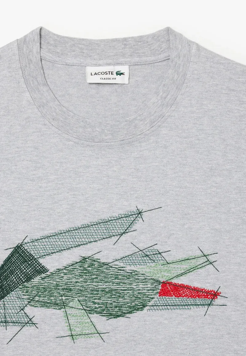 T-shirt imprimé - gris chine cca