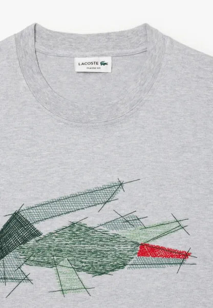 T-shirt imprimé - gris chine cca