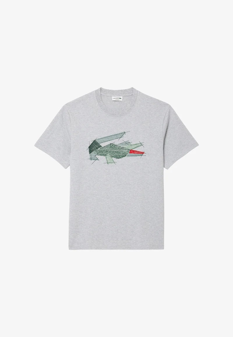 T-shirt imprimé - gris chine cca