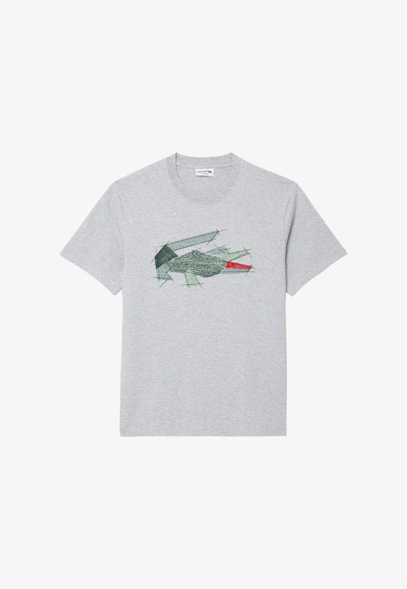 T-shirt imprimé - gris chine cca