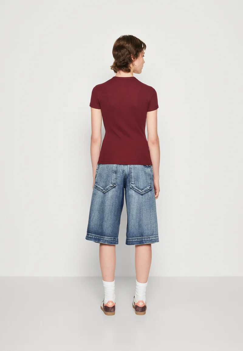 T-shirt basique - bordeaux