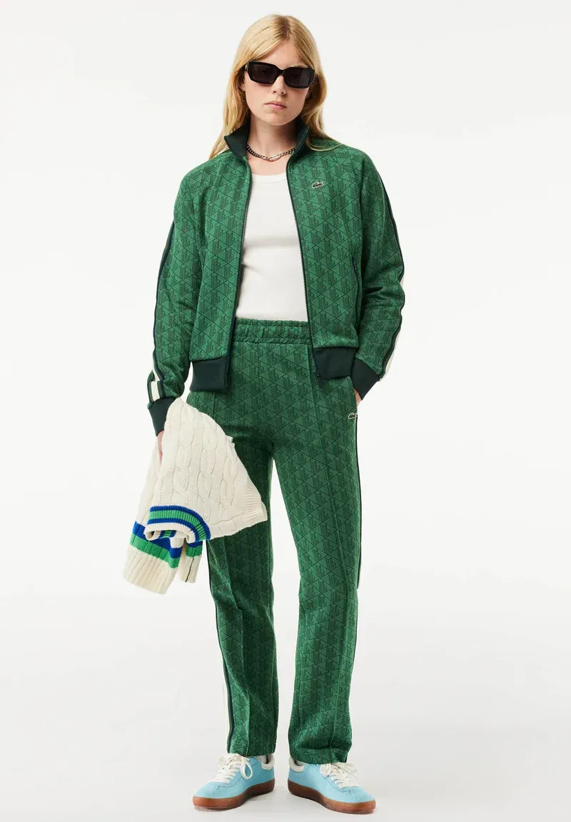 Sweat zippé - vert qij