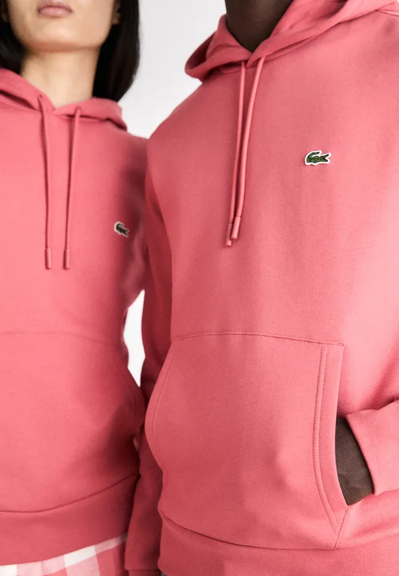 LIFESTYLE UNISEX - Sweat à capuche - sierra red