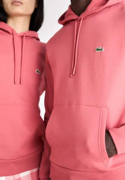 LIFESTYLE UNISEX - Sweat à capuche - sierra red