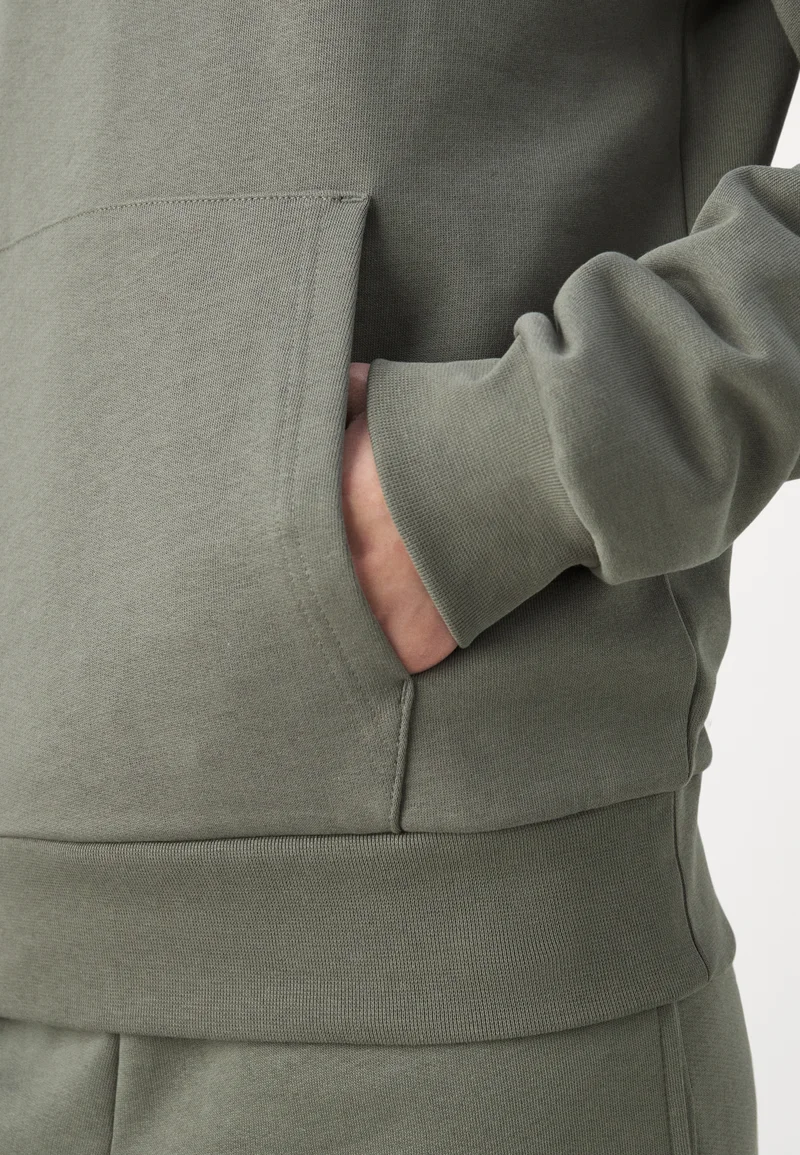 LIFESTYLE UNISEX - Sweat à capuche - vert kaki