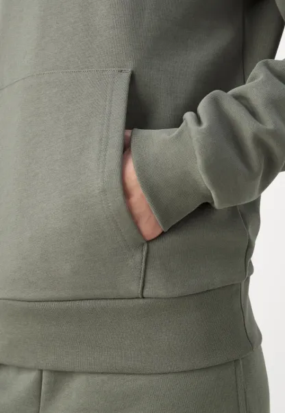 LIFESTYLE UNISEX - Sweat à capuche - vert kaki