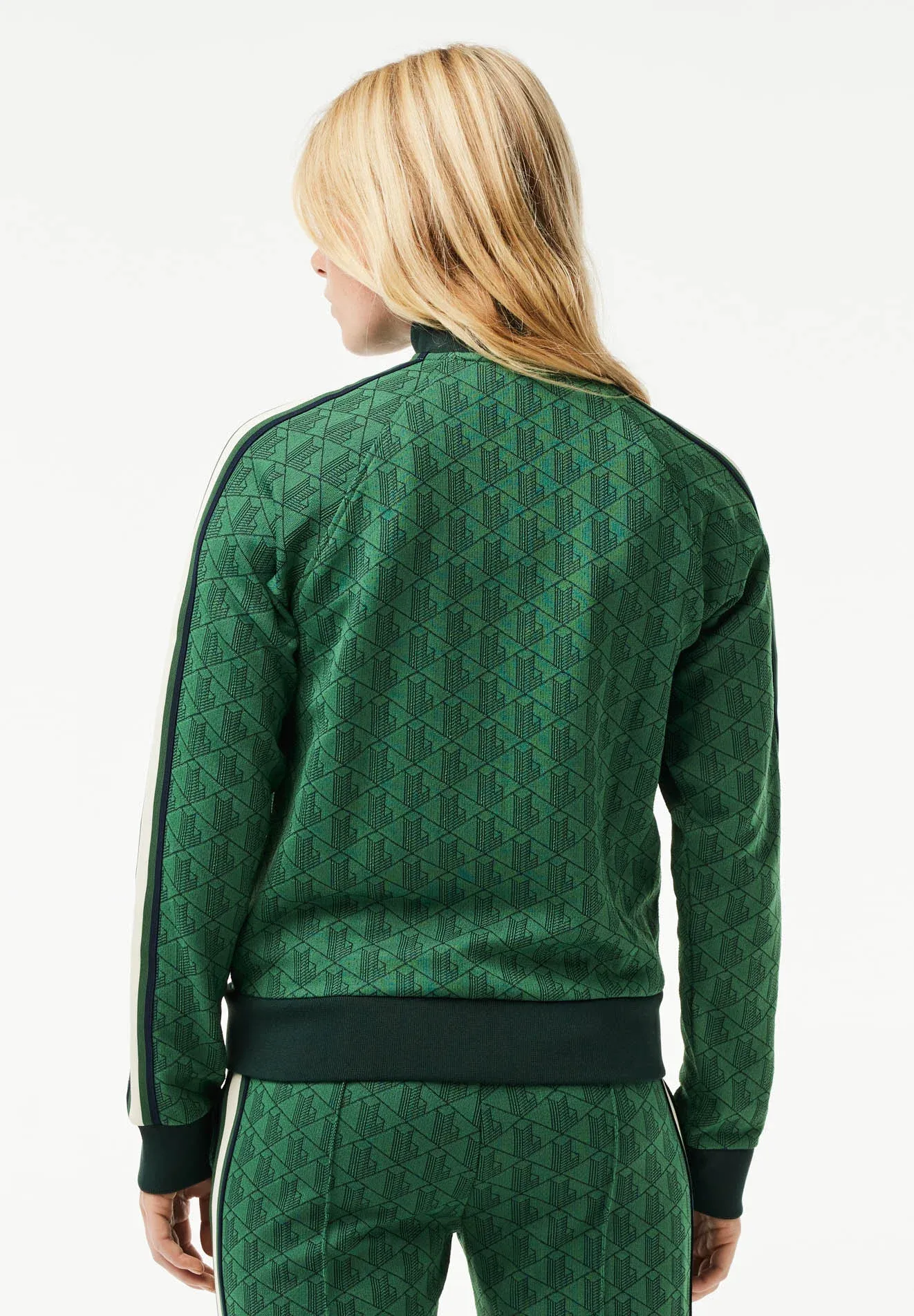 Sweat zippé - vert qij