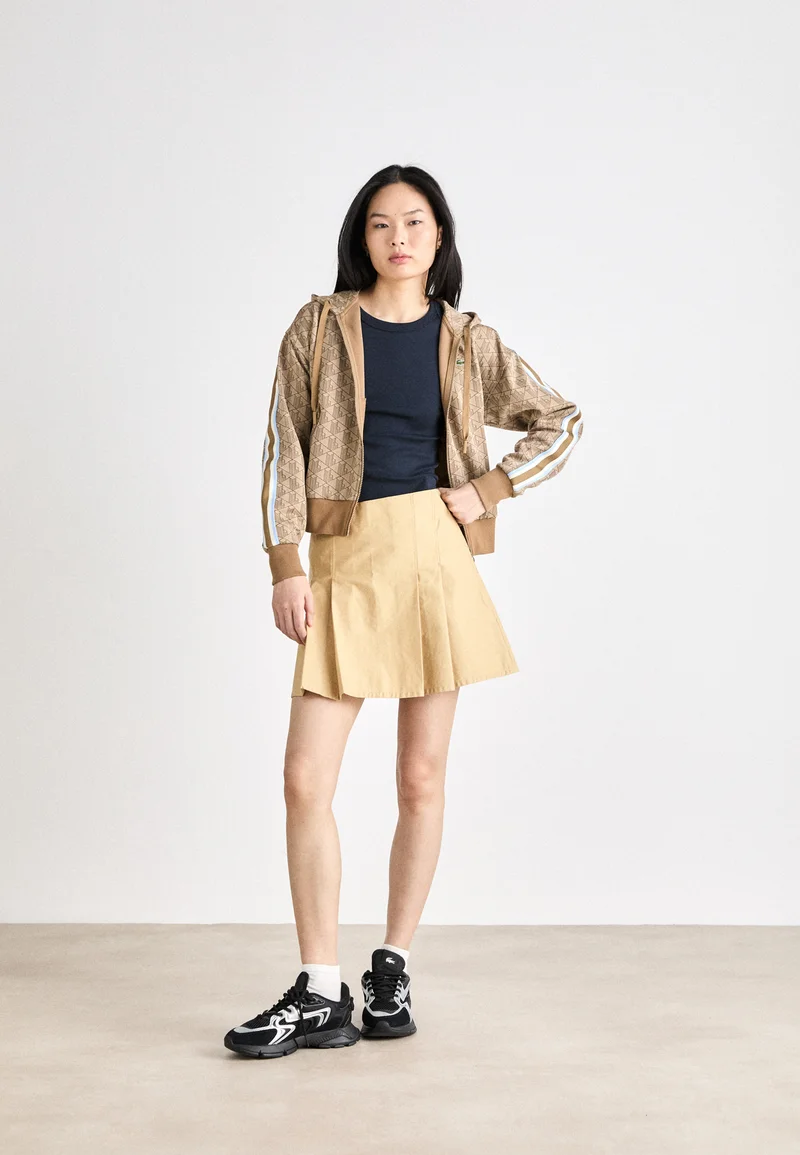 Sweat zippé - croissant/cookie