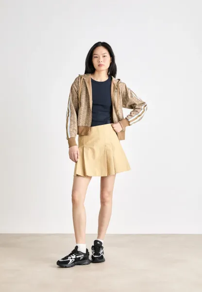 Sweat zippé - croissant/cookie