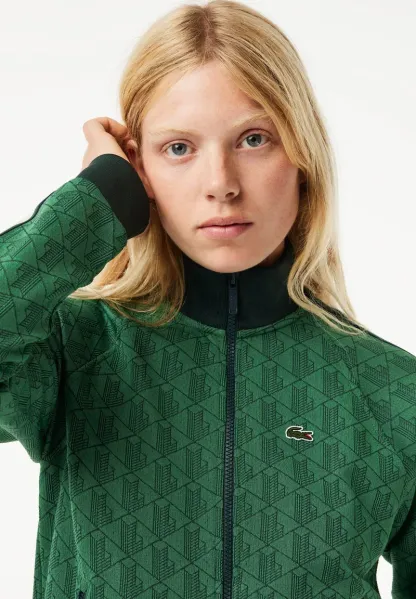 Sweat zippé - vert qij