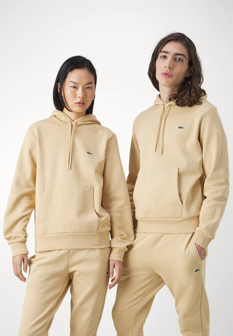 LIFESTYLE UNISEX - Sweat à capuche - beige ixq