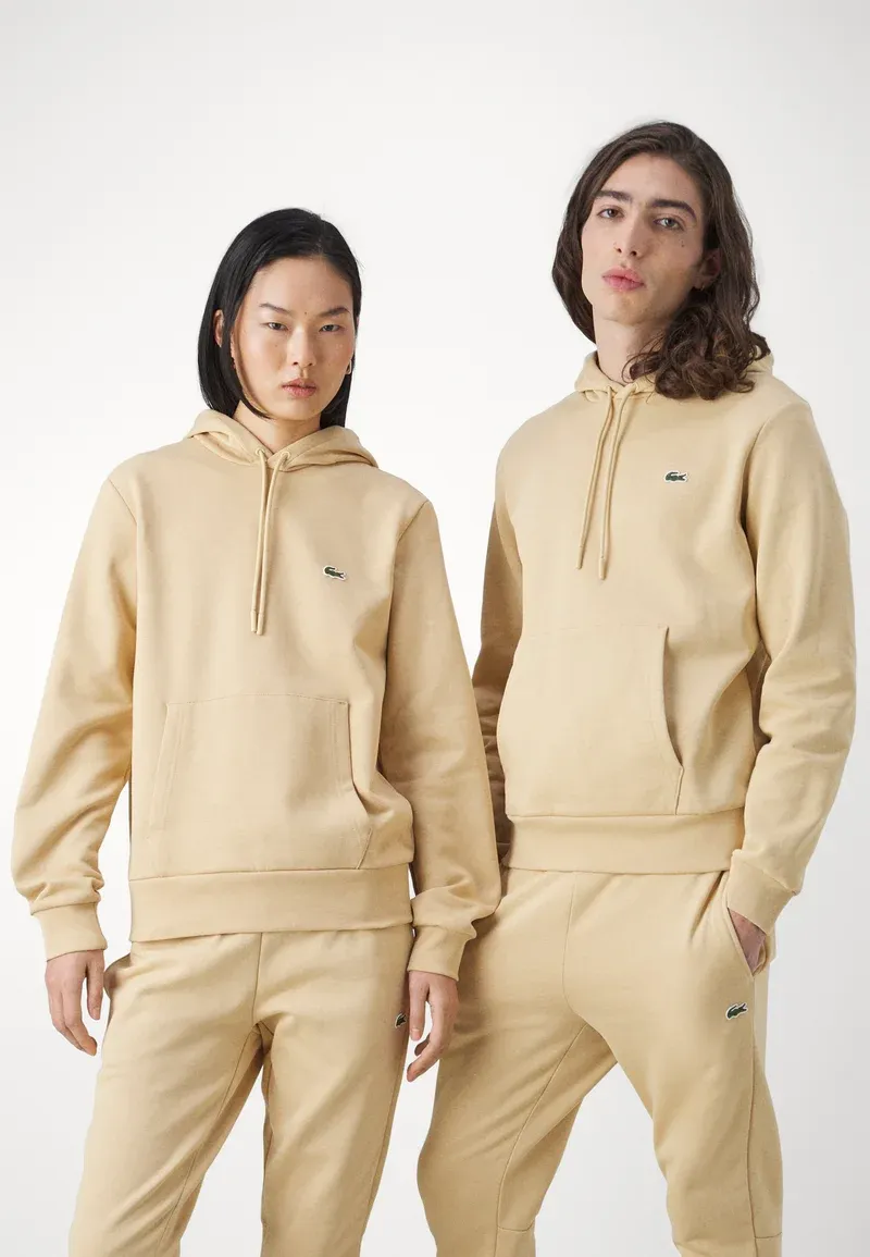 LIFESTYLE UNISEX - Sweat à capuche - beige ixq