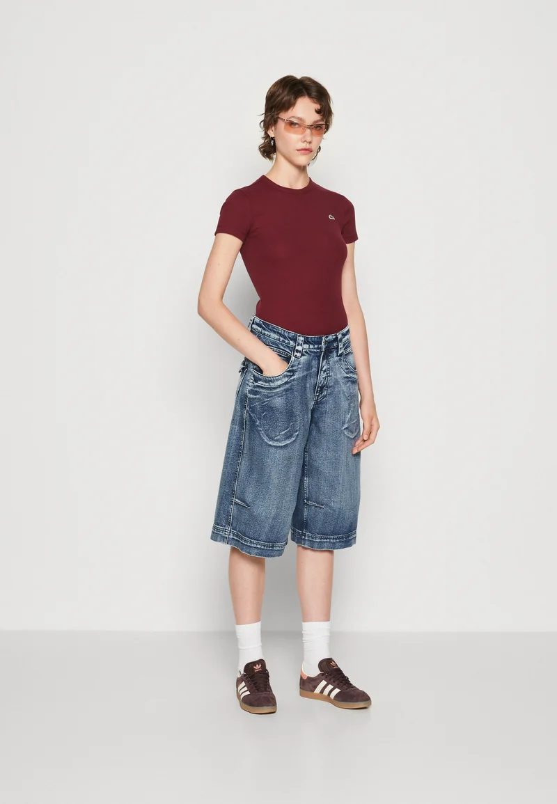 T-shirt basique - bordeaux