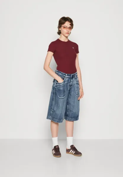 T-shirt basique - bordeaux