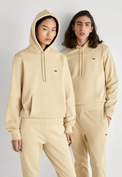 LIFESTYLE UNISEX - Sweat à capuche - beige ixq