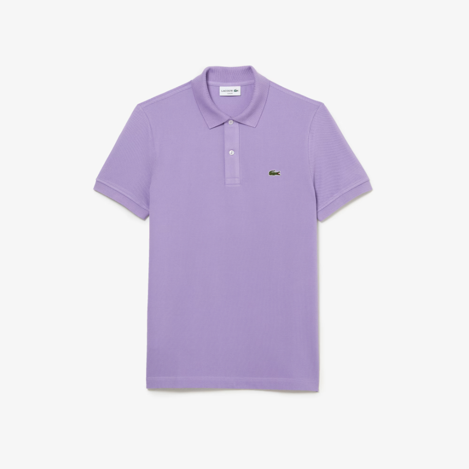 Slim Fit L.12.12 Piqué Polo - Purple • GFU