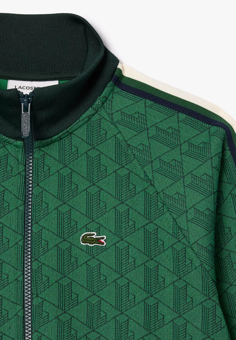 Sweat zippé - vert qij