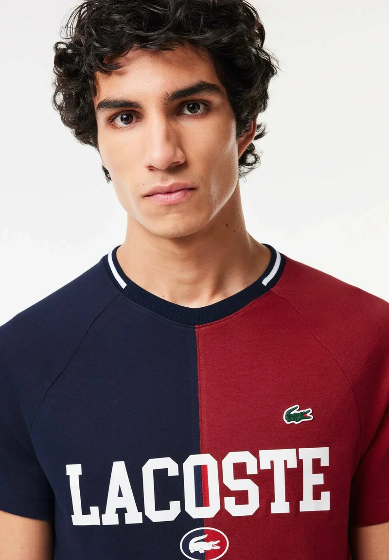 MEDVEDEV - T-shirt de sport - bleu marine bordeaux isv