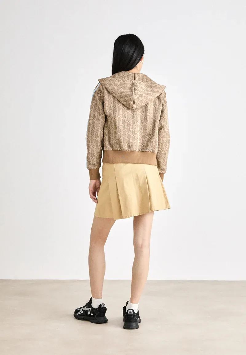 Sweat zippé - croissant/cookie