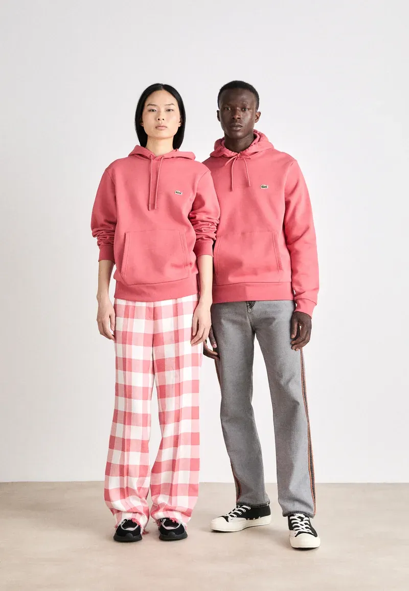 LIFESTYLE UNISEX - Sweat à capuche - sierra red