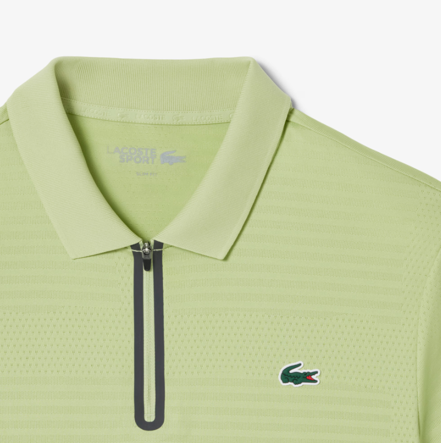Ultra Dry Stretch Tennis Polo - Green • UYB