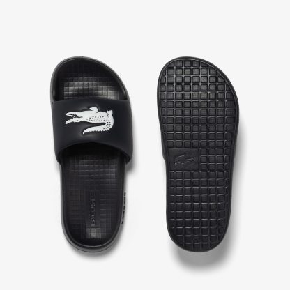 CLAQUETTES CROCO 1.0 HOMME LACOSTE EN SYNTHÉTIQUE