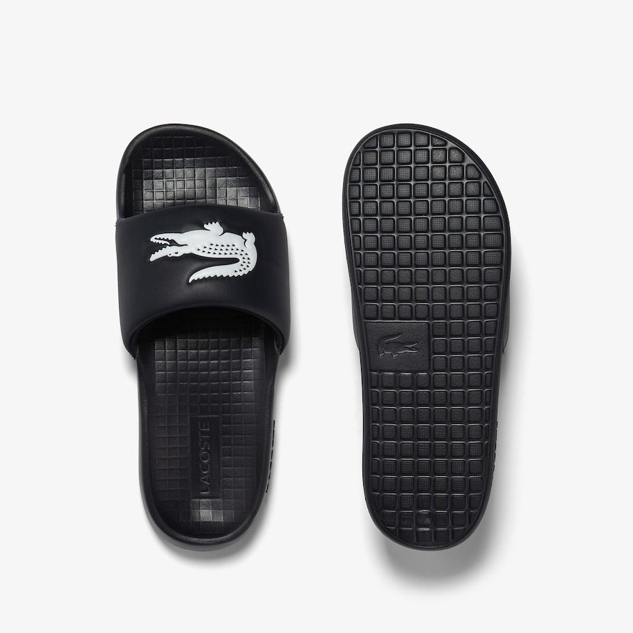 CLAQUETTES CROCO 1.0 HOMME LACOSTE EN SYNTHÉTIQUE