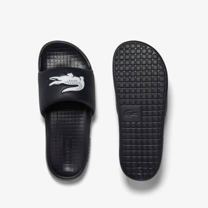 CLAQUETTES CROCO 1.0 HOMME LACOSTE EN SYNTHÉTIQUE