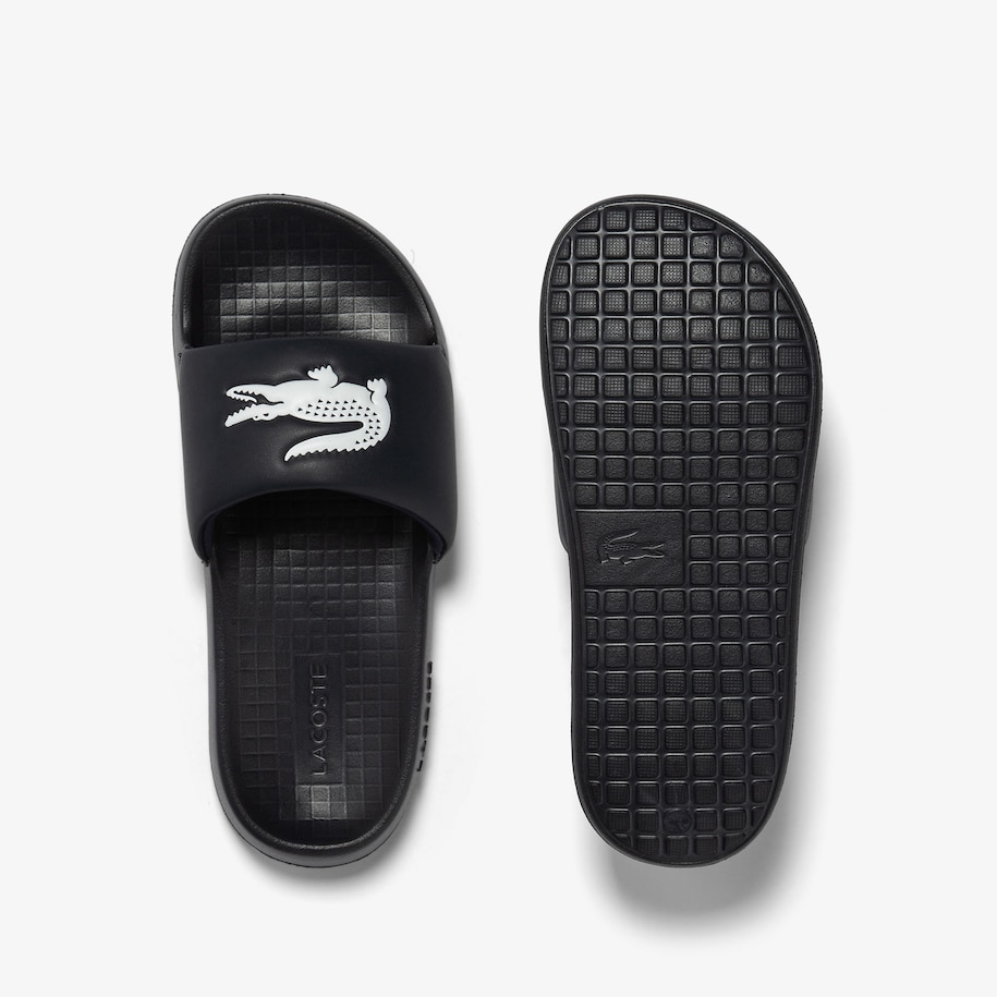 CLAQUETTES CROCO 1.0 HOMME LACOSTE EN SYNTHÉTIQUE