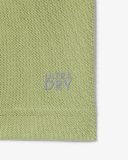 Ultra Dry Printed Slim Fit Tennis Polo - Green
