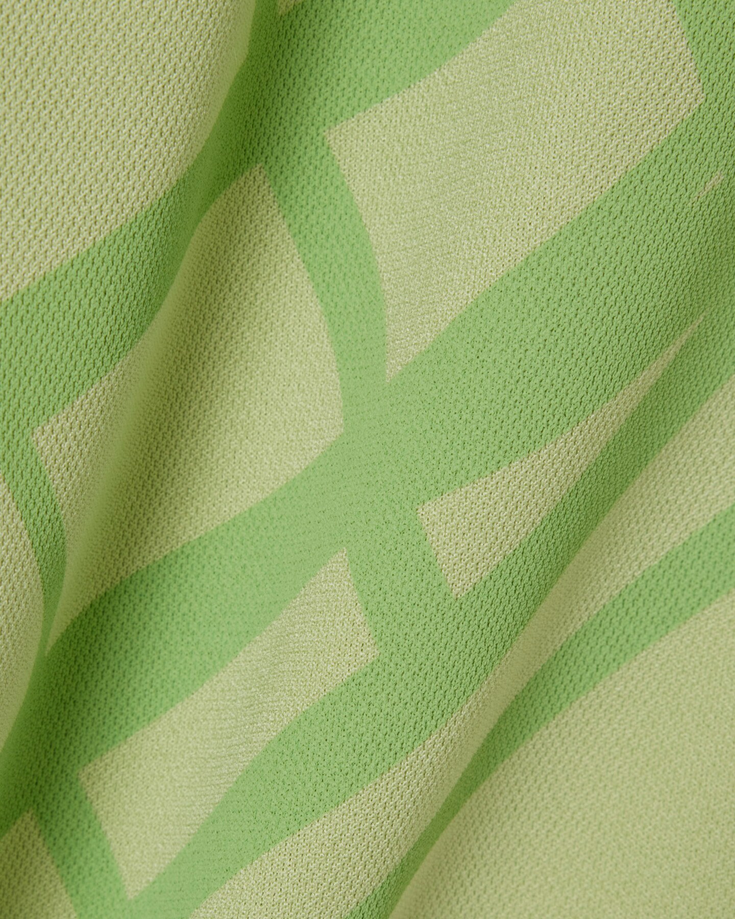 Ultra Dry Printed Slim Fit Tennis Polo - Green