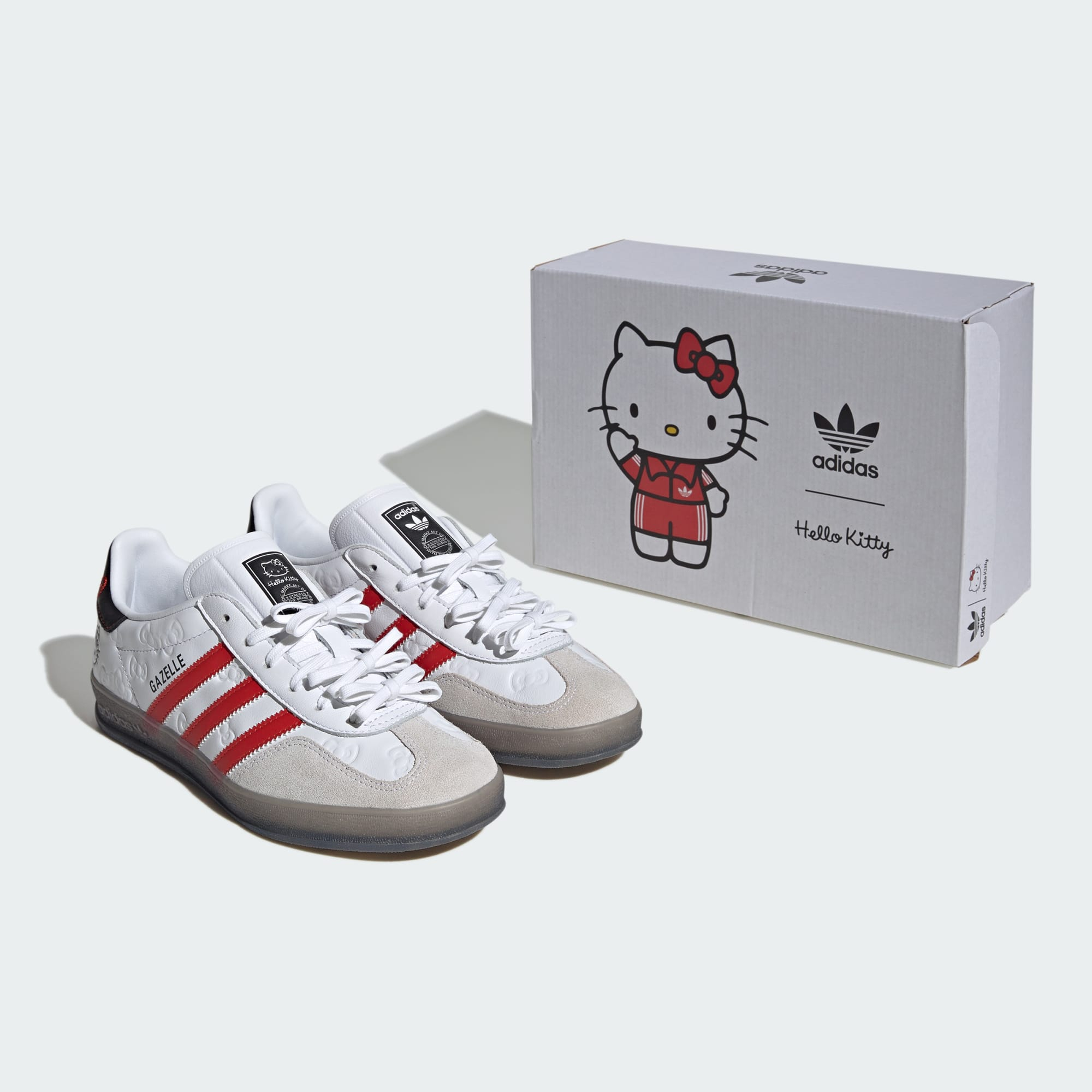 Adithedas Gazelle Indoor x Hello Kitty Anniversary Shoes
