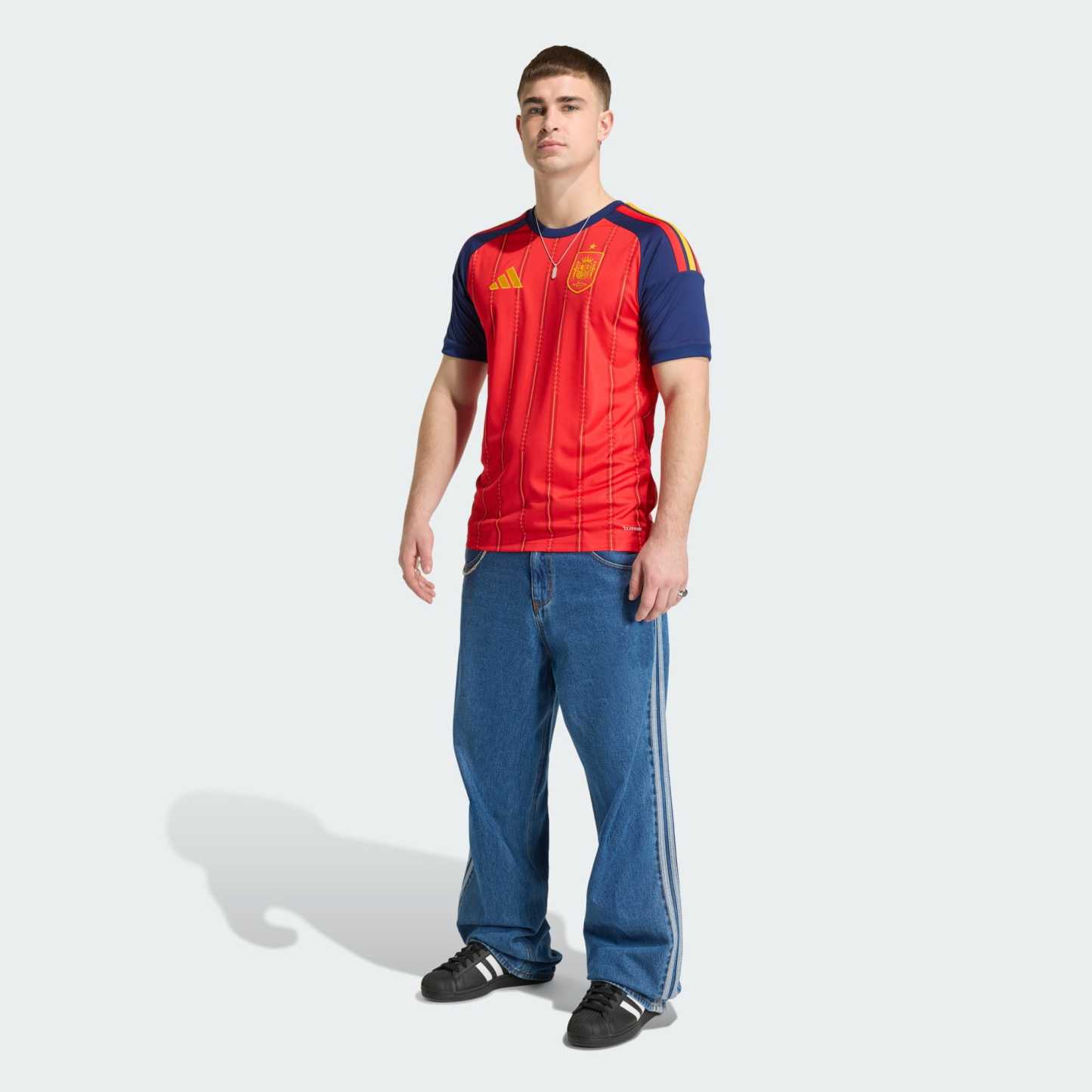 Spain 26 Home Jersey
