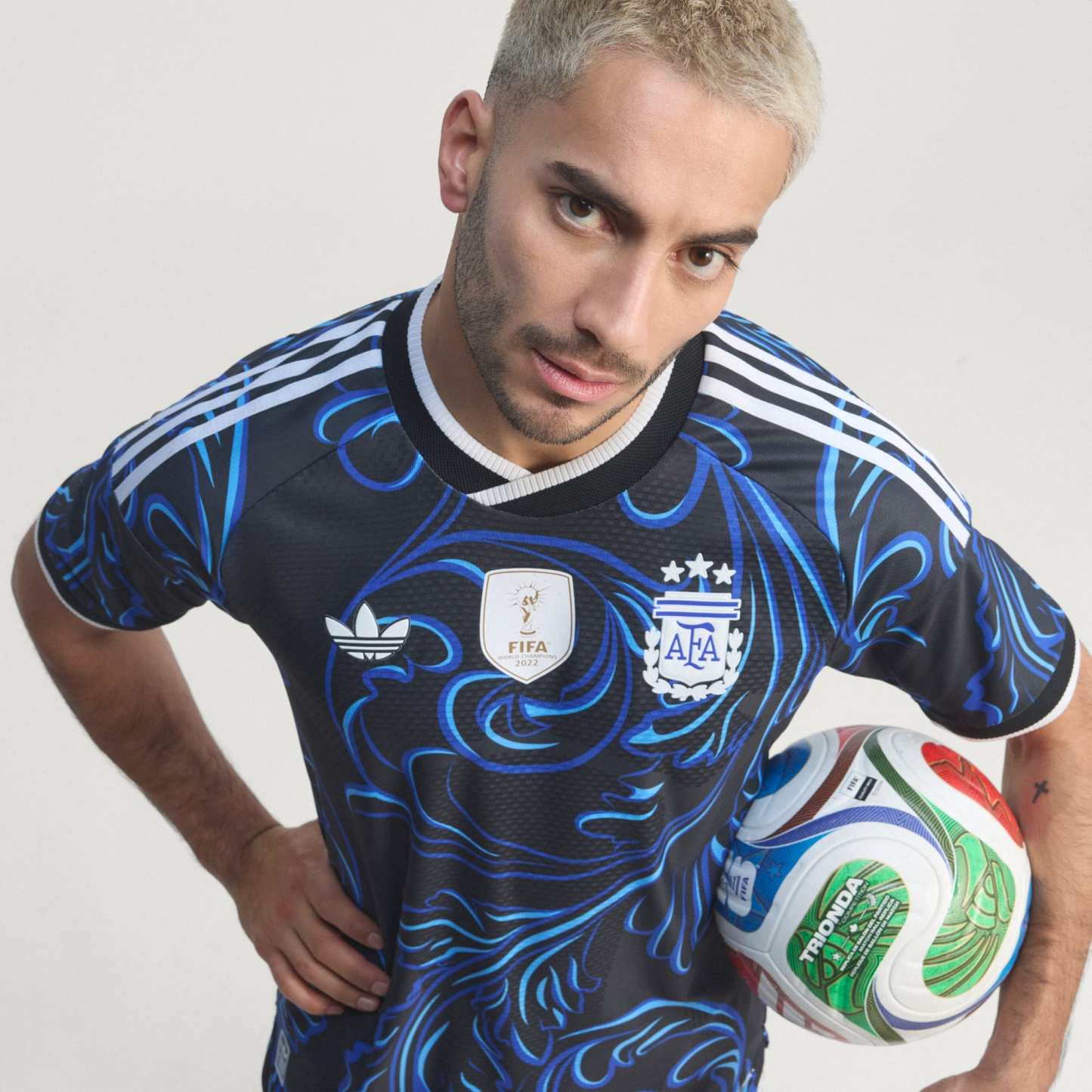 Argentina 26 Away Authentic Jersey