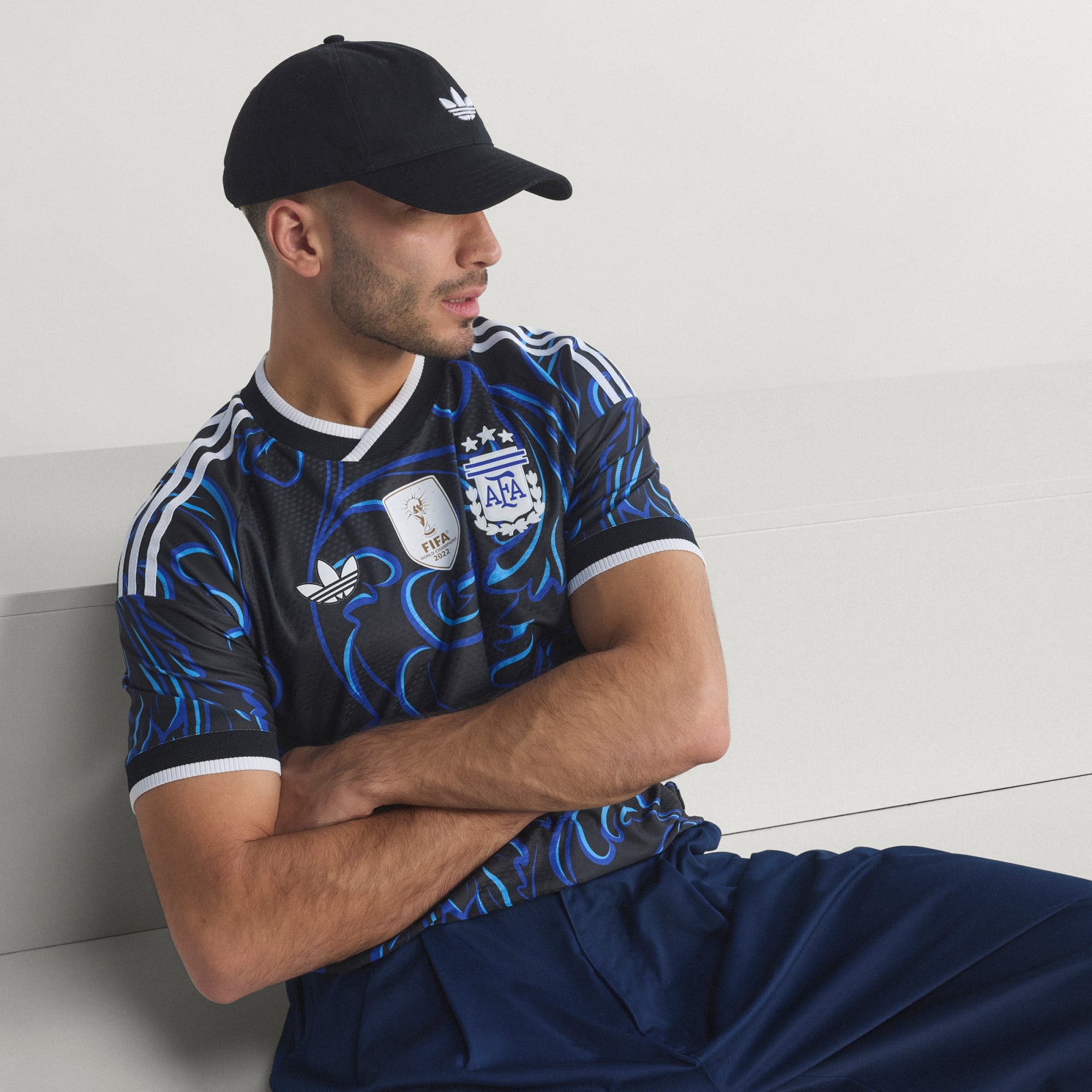 Argentina 26 Away Authentic Jersey
