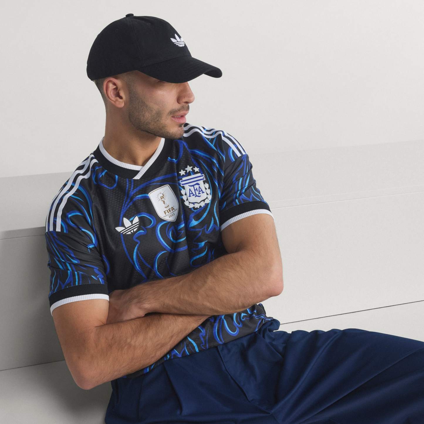 Argentina 26 Away Authentic Jersey