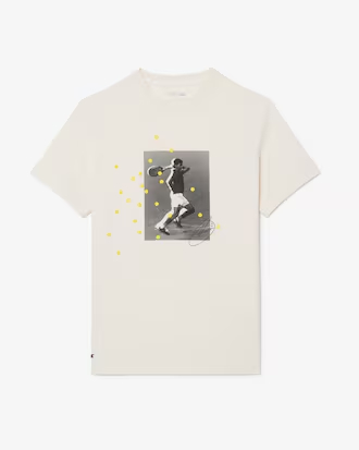 Lacoste Tennis x Novak Djokovic Graphic T-Shirt  Reviews (1)     