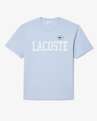 Men's Contrast Badge Cotton T-Shirt