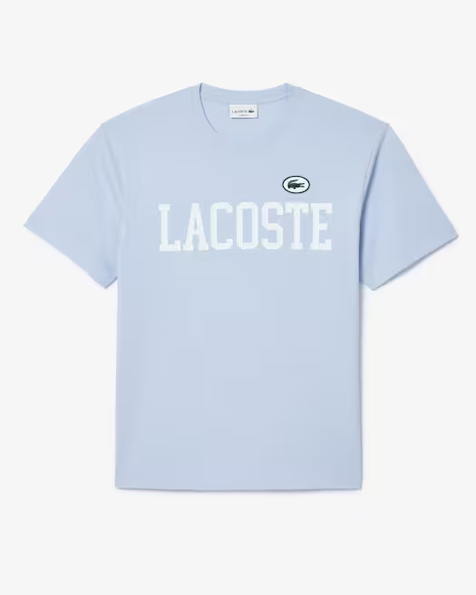 Men's Contrast Badge Cotton T-Shirt
