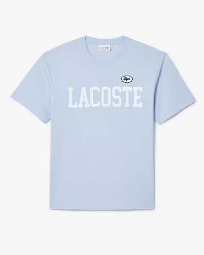 Men's Contrast Badge Cotton T-Shirt