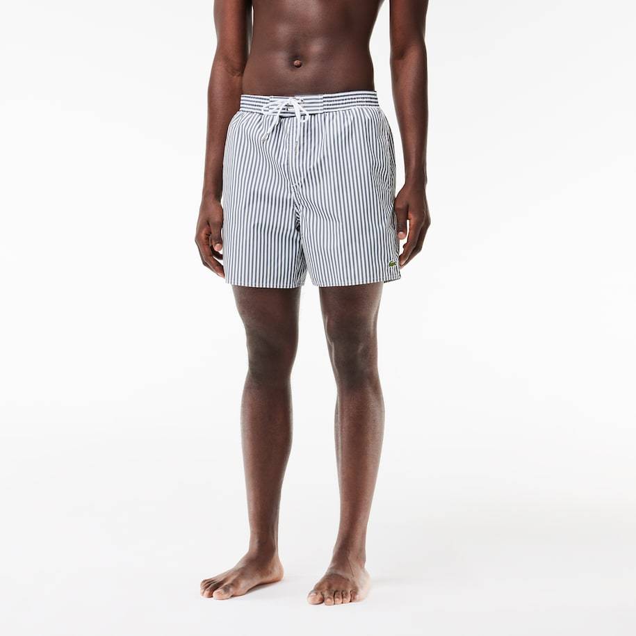 SHORT DE BAIN À RAYURES