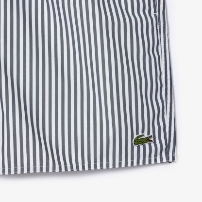 SHORT DE BAIN À RAYURES