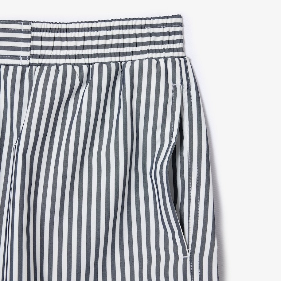 SHORT DE BAIN À RAYURES
